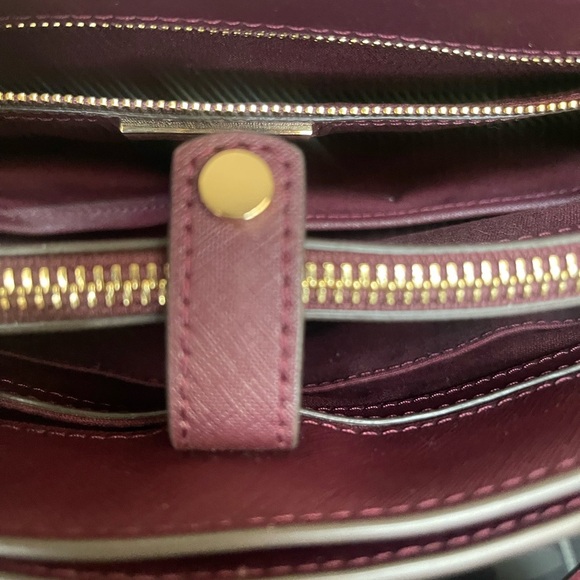 Tory Burch Deep Red Satchel - Picture 5 of 13
